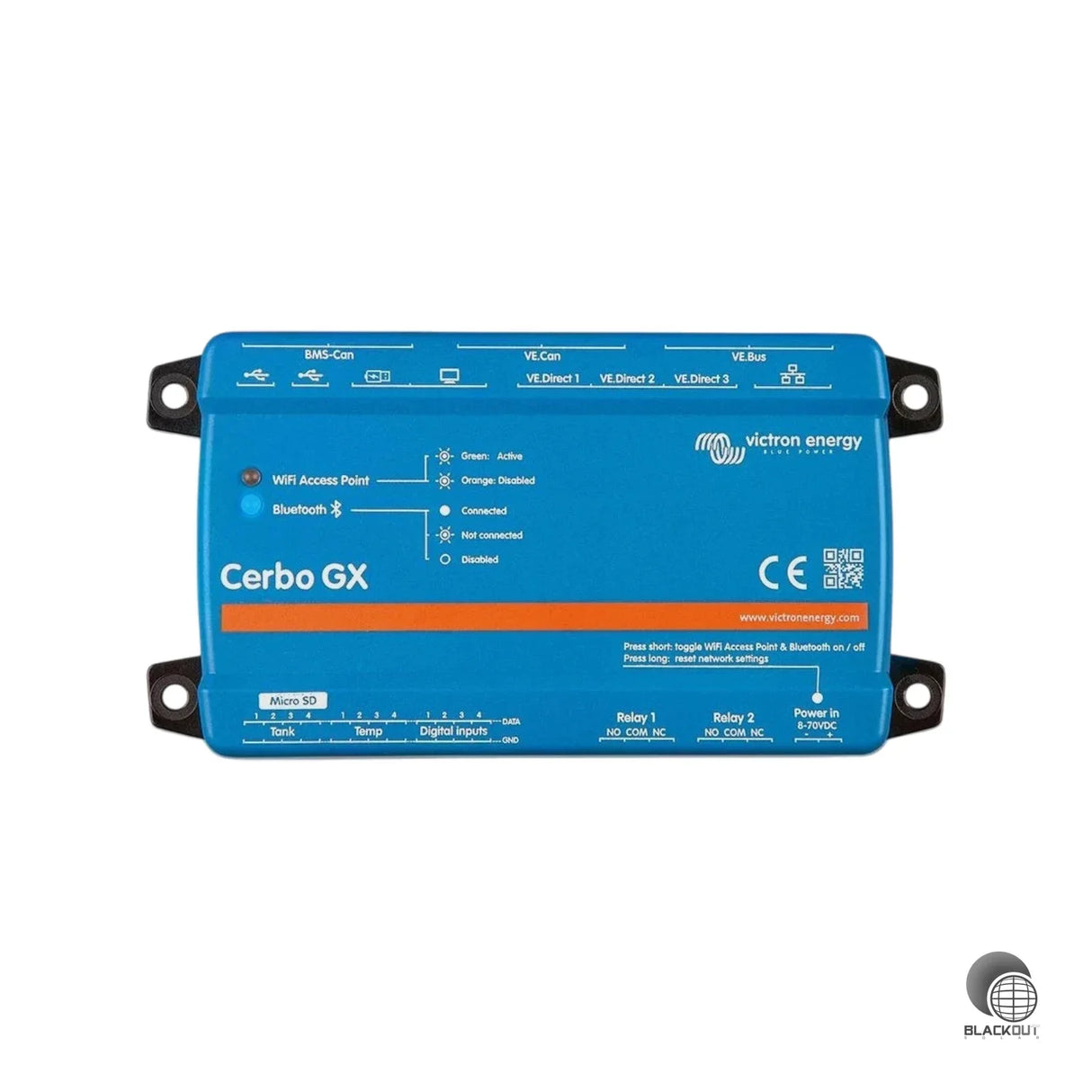 Victron Cerbo GX Systemmonitor