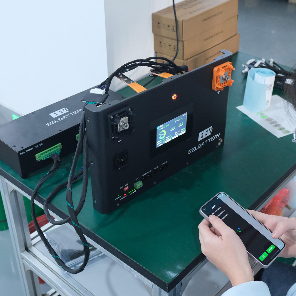 EEL 24V V3 Box für LiFePO4 DIY-Kits Gehäuse mit JK-V19