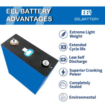 Leistungsstarker CATL 3.2V 314Ah Lithium-Eisenphosphat-Batterie 7000+ Zyklen - SmartHome-Energy