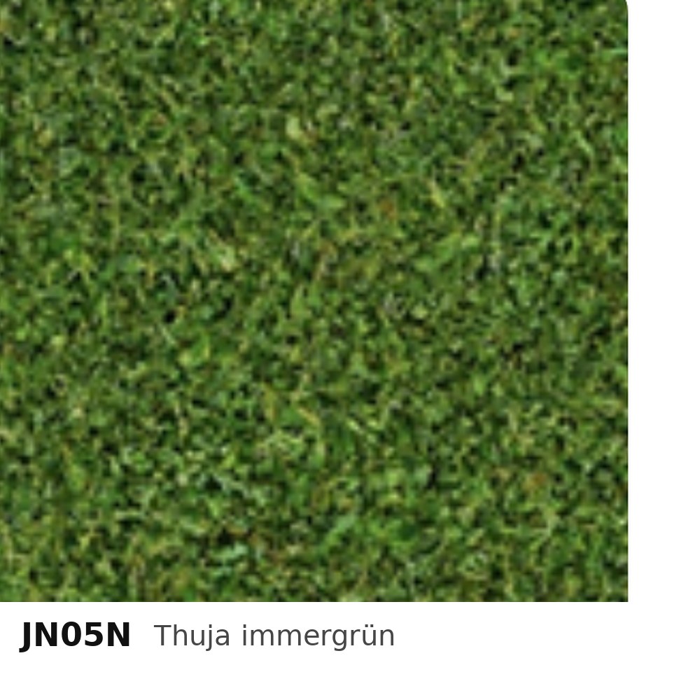 Budmat Fassadenlamellen Dekor JN05N Thuja immergrün