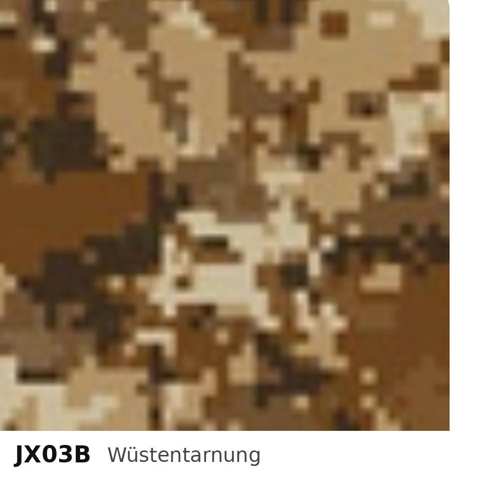 Budmat Fassadenlamellen Dekor JX03B Wüstentarnung