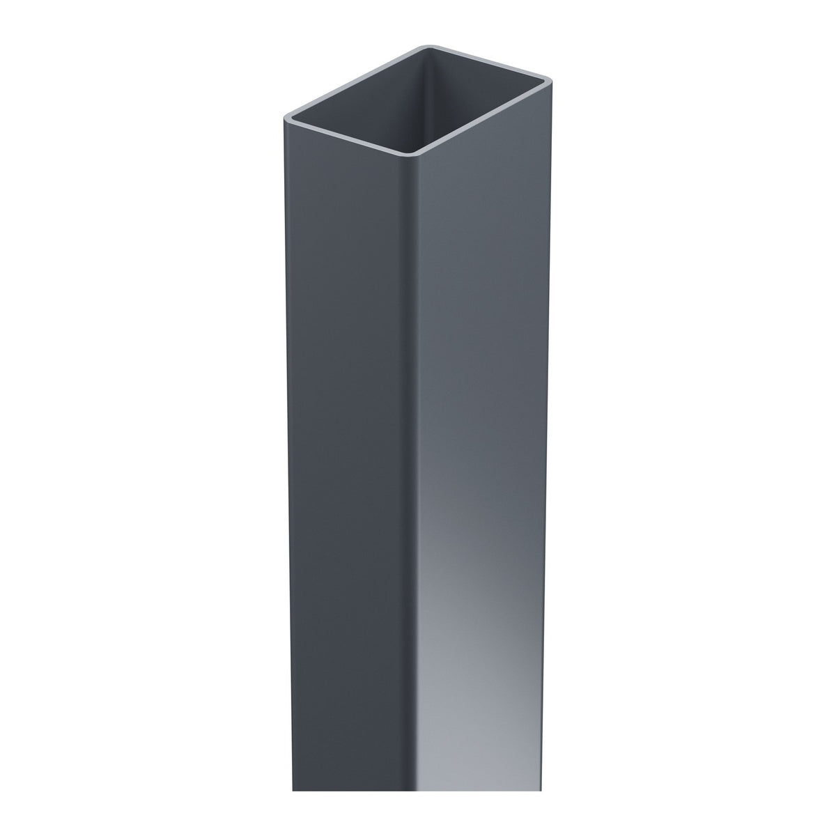 Budmat Zaunpfosten 60x60x1,5 mm, 2300 mm (matt) - SmartHome-Energy