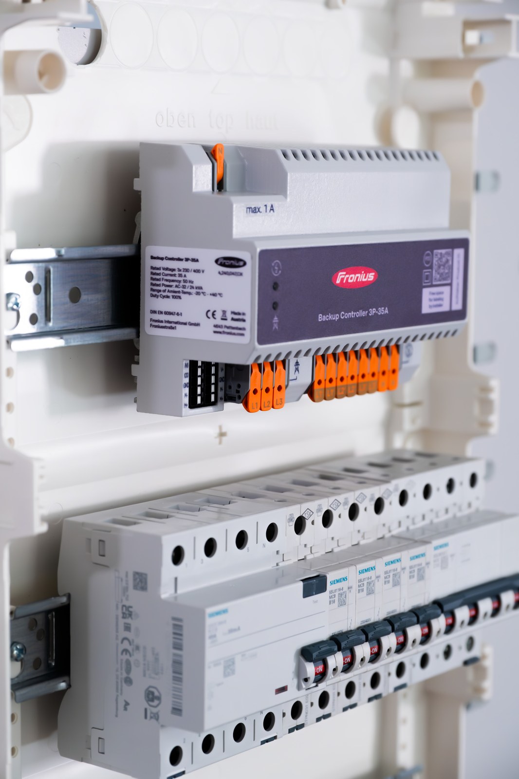 Fronius Backup Controller 35 A – Notstromsteuerung für GEN24 und Verto Plus