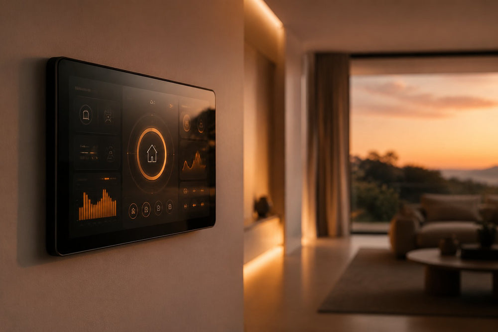 Energiemanagement – Smart-Home-Dashboard am Display