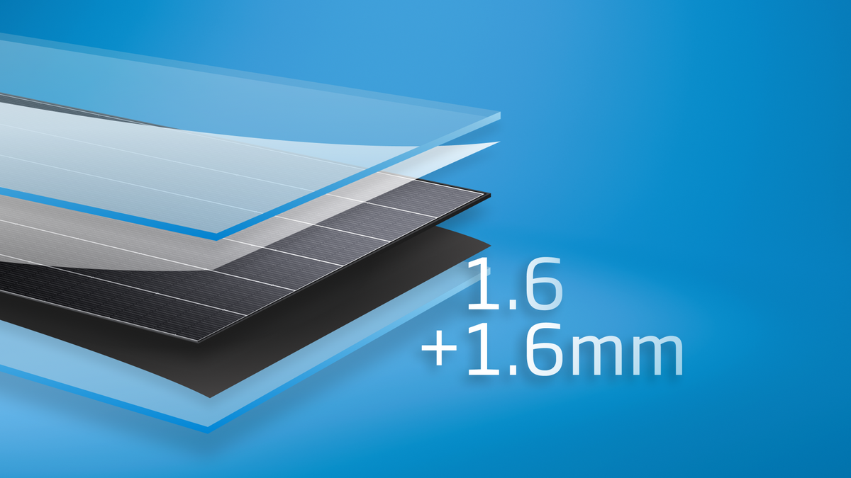 Trina Solar Vertex S+ G3 TSM-485NEG9RP.28Z 485 W Glas-Glas N-Type i-TOPCon Ultra, Black Frame