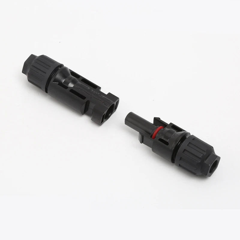 1/5/10 Paare DC Solarstecker 1000V 30A Panel Stecker Anschlüsse für PV/MC Kabel 2.5/4mm2 Hexagonal Flammhemmend - SmartHome-Energy