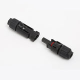 1/5/10 Paare DC Solarstecker 1000V 30A Panel Stecker Anschlüsse für PV/MC Kabel 2.5/4mm2 Hexagonal Flammhemmend - SmartHome-Energy