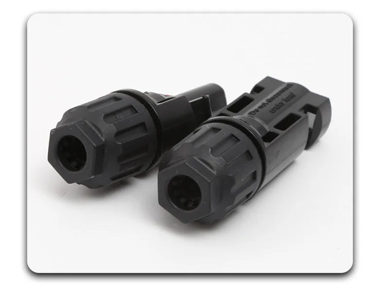 1/5/10 Paare DC Solarstecker 1000V 30A Panel Stecker Anschlüsse für PV/MC Kabel 2.5/4mm2 Hexagonal Flammhemmend - SmartHome-Energy