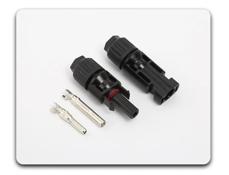 1/5/10 Paare DC Solarstecker 1000V 30A Panel Stecker Anschlüsse für PV/MC Kabel 2.5/4mm2 Hexagonal Flammhemmend - SmartHome-Energy