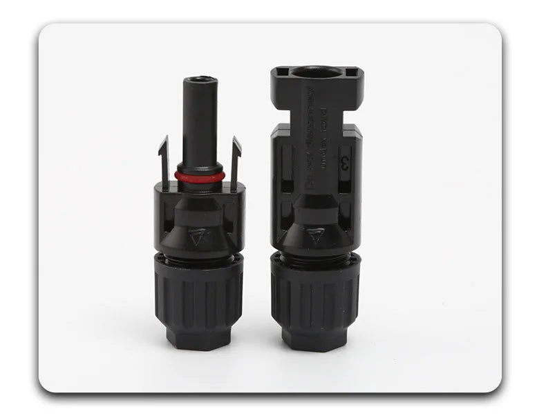 1/5/10 Paare DC Solarstecker 1000V 30A Panel Stecker Anschlüsse für PV/MC Kabel 2.5/4mm2 Hexagonal Flammhemmend - SmartHome-Energy