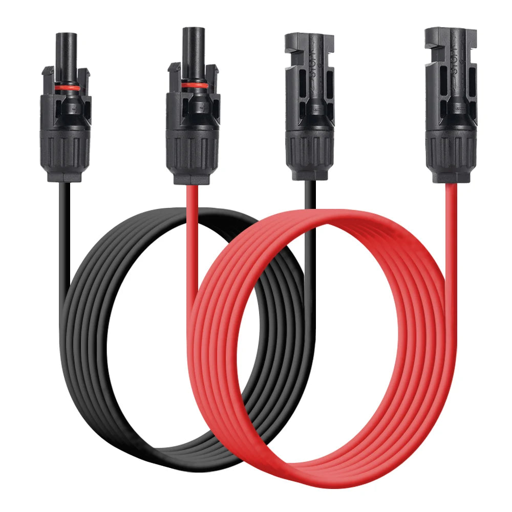 5/3M Doppelenden Solar-Verlängerungskabel mit Stecker 1000V/1500V PV DC-Stecker Solarkabel Photovoltaikdraht - SmartHome-Energy