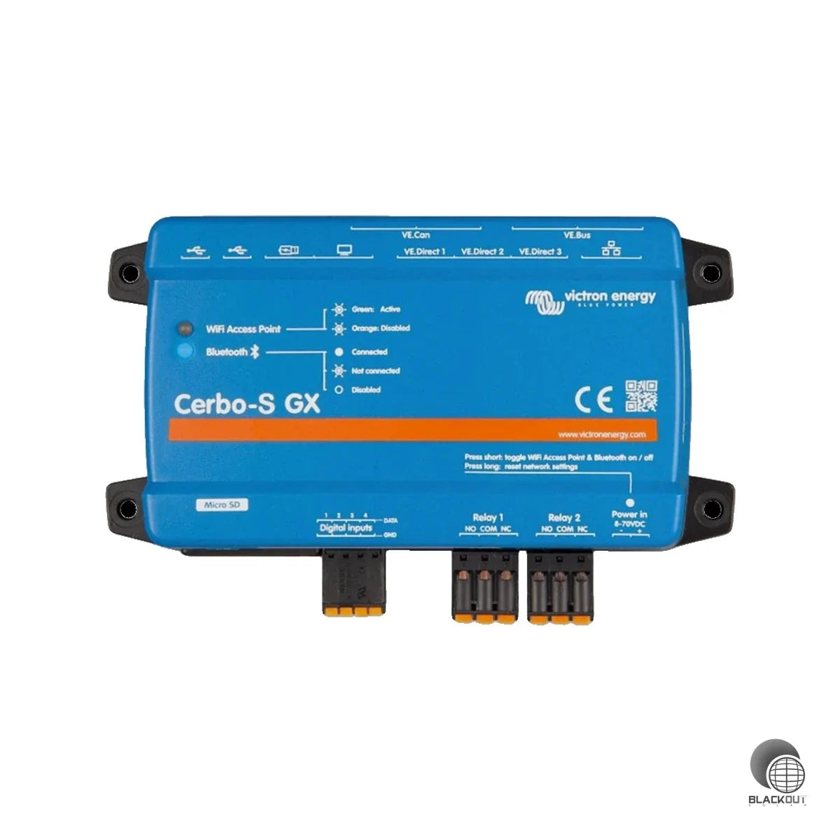Victron Cerbo-S GX Systemmonitor