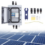 DC-Trennbox IP65 mit 4 MC4-Anschlüssen PV-Leistungsschalter-Kombinator für die Solarstromerzeugung - SmartHome-Energy