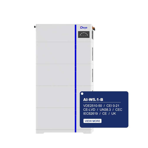 Deye Speicher AI.W5.1 Niedervoltspeicher Set | 10,24kWh - 30,71kWh Speicher - SmartHome-Energy