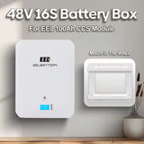 EEL 48V 100Ah CCS-Modul Wandmontagebox 8 S1P LiFePO4 100Ah - SmartHome-Energy