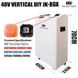 EEL 48V 16S vertikale Batteriebox-DIY-Kits - SmartHome-Energy