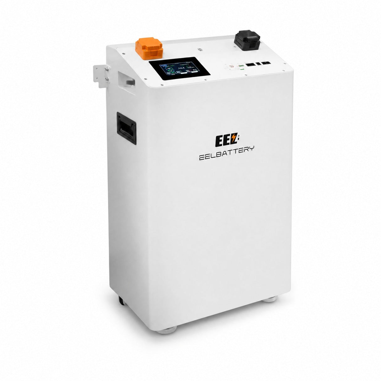 EEL V3 48V DIY-Batteriebox in vertikaler Bauform mit JK V19 200 A BMS und 4,3-Zoll-LCD