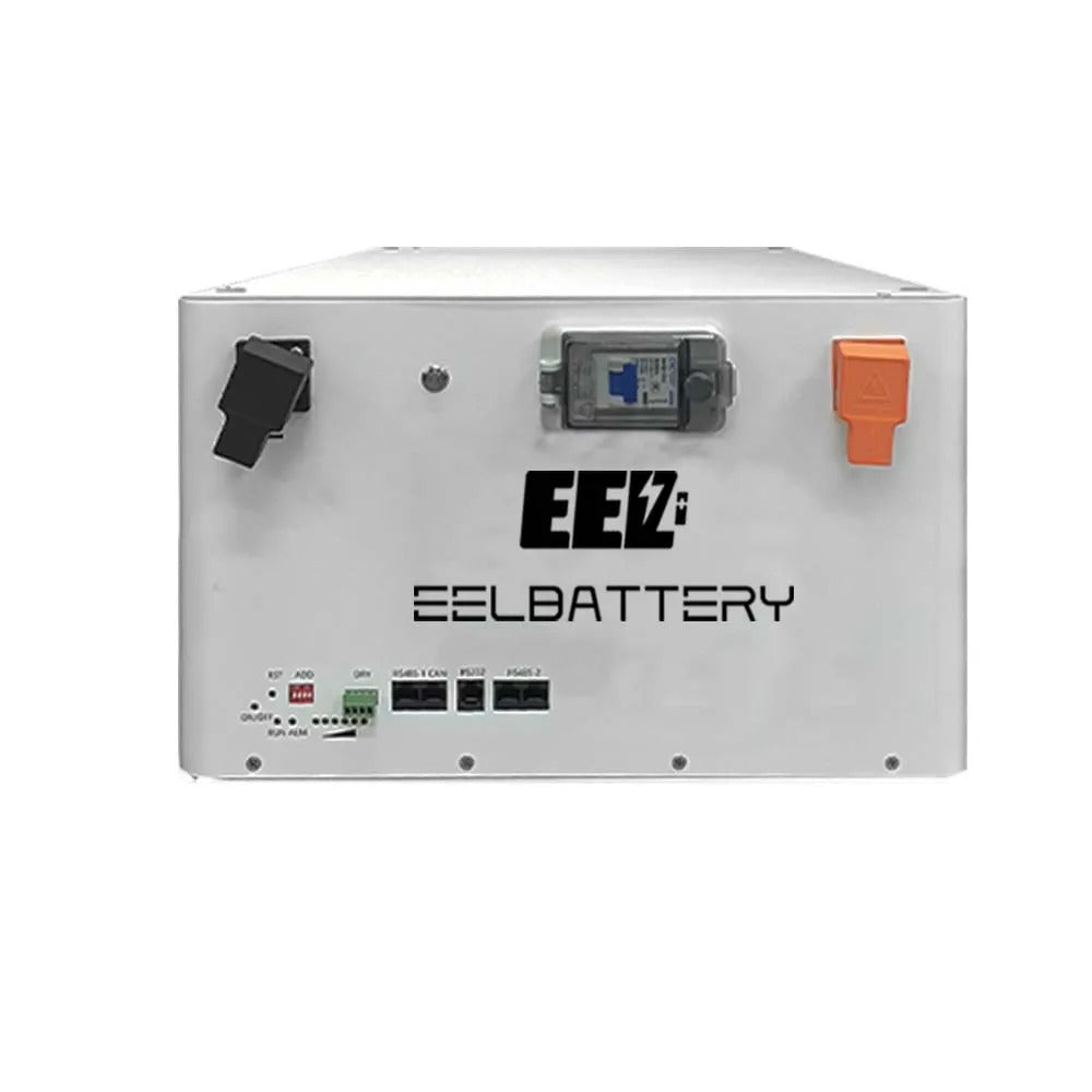 EEL V4 48V DIY-Batteriebox 16S in Weiß ohne Display mit JK 200 A BMS und 250 A Leistungsschalter