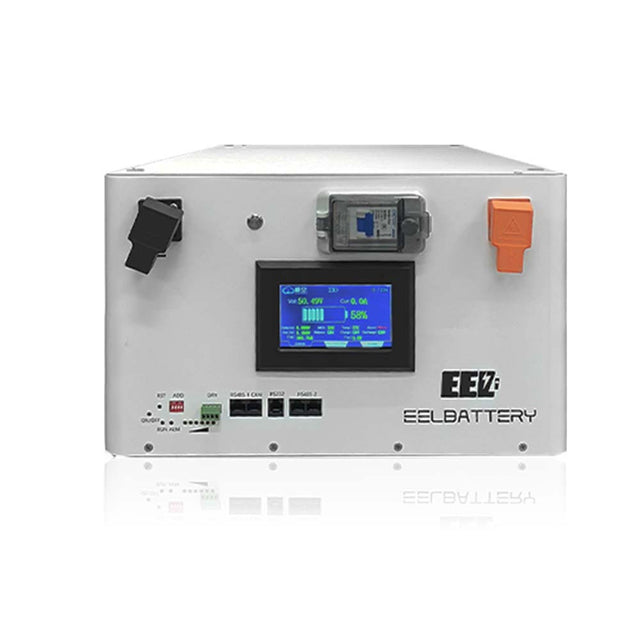 EEL V4 48V DIY-Batteriebox 16S in Weiß mit Display und JK 200 A BMS