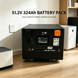 EEL 51,2V 324Ah Batteriespeicher mit 4,3 Zoll Touchscreen