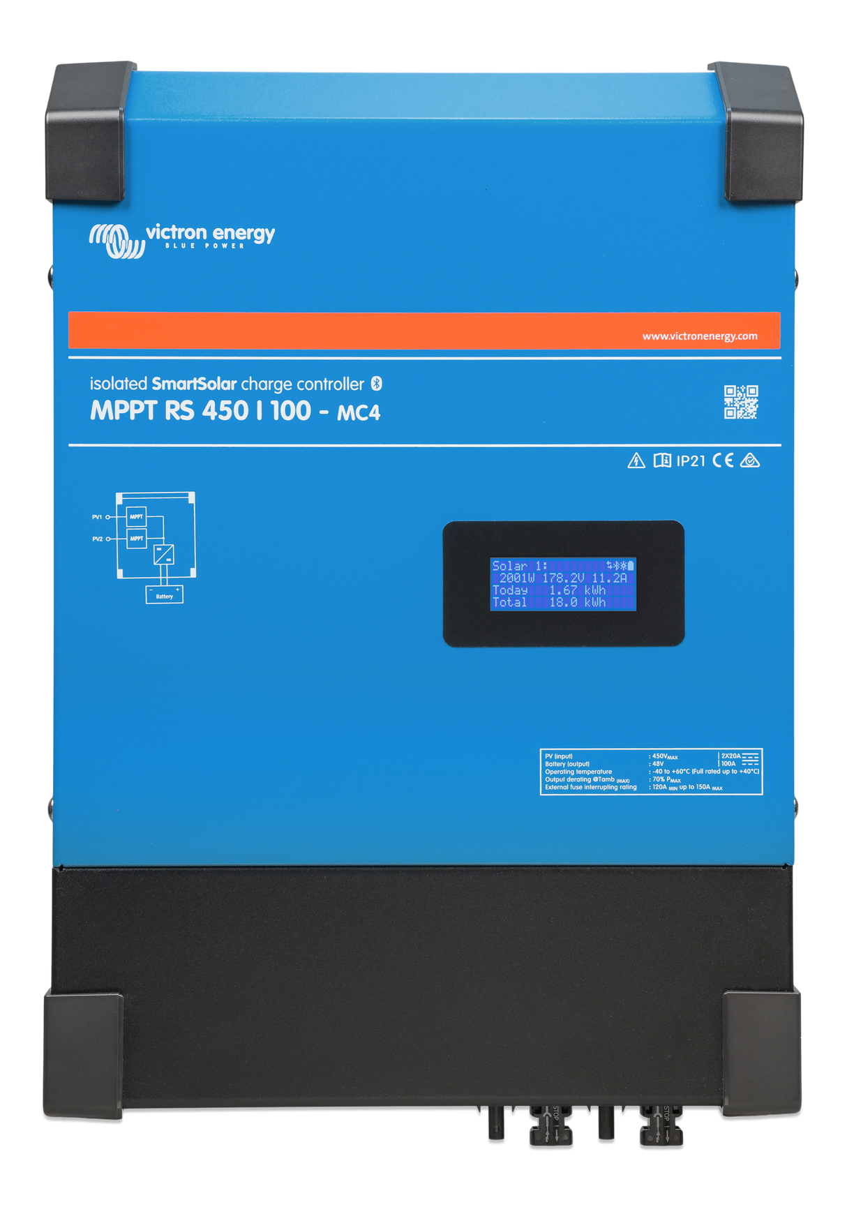Victron SmartSolar MPPT RS 450/100-MC4 Herstellerbild
