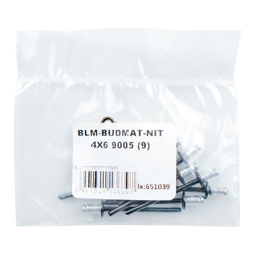 Budmat Farbiger Niet 4x6 mm (Verpackung) - SmartHome-Energy