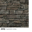 Budmat Fassadenlamellen Dekor JB06J Spaltstein erdig