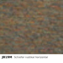 Budmat Fassadenlamellen Dekor JB19M Schiefer rustikal horizontal