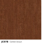 Budmat Fassadenlamellen Dekor JC07B Corten braun