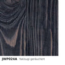 Budmat Fassadenlamellen Dekor JWP024A Yakisugi geräuchert