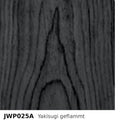 Budmat Fassadenlamellen Dekor JWP025A Yakisugi geflammt