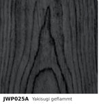 Budmat Fassadenlamellen Dekor JWP025A Yakisugi geflammt