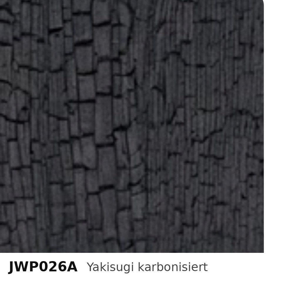 Budmat Fassadenlamellen Dekor JWP026A Yakisugi karbonisiert