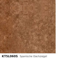 Budmat Fassadenlamellen Dekor KT5L060S Spanische Dachziegel