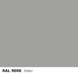 Budmat Fassadenlamellen Farbe RAL 9006 Silber