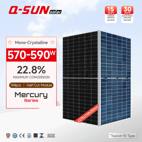 Q-Sun QN-580HT-06 Solarmodul