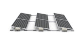 Enerack Ballasted-PRO Flachdachsystem 10° Süd-Aufständerung