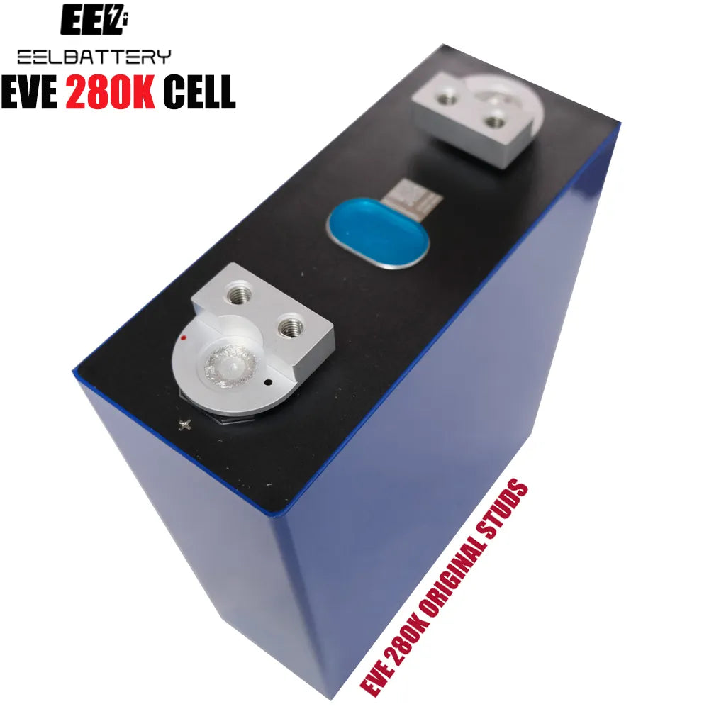 EVE 3.2V 280K Grade a Zelle mit Original Werks-/Doppelloch bolzen 3.2V Li-Ionen-Lithium batterien LiFePO4 - SmartHome-Energy