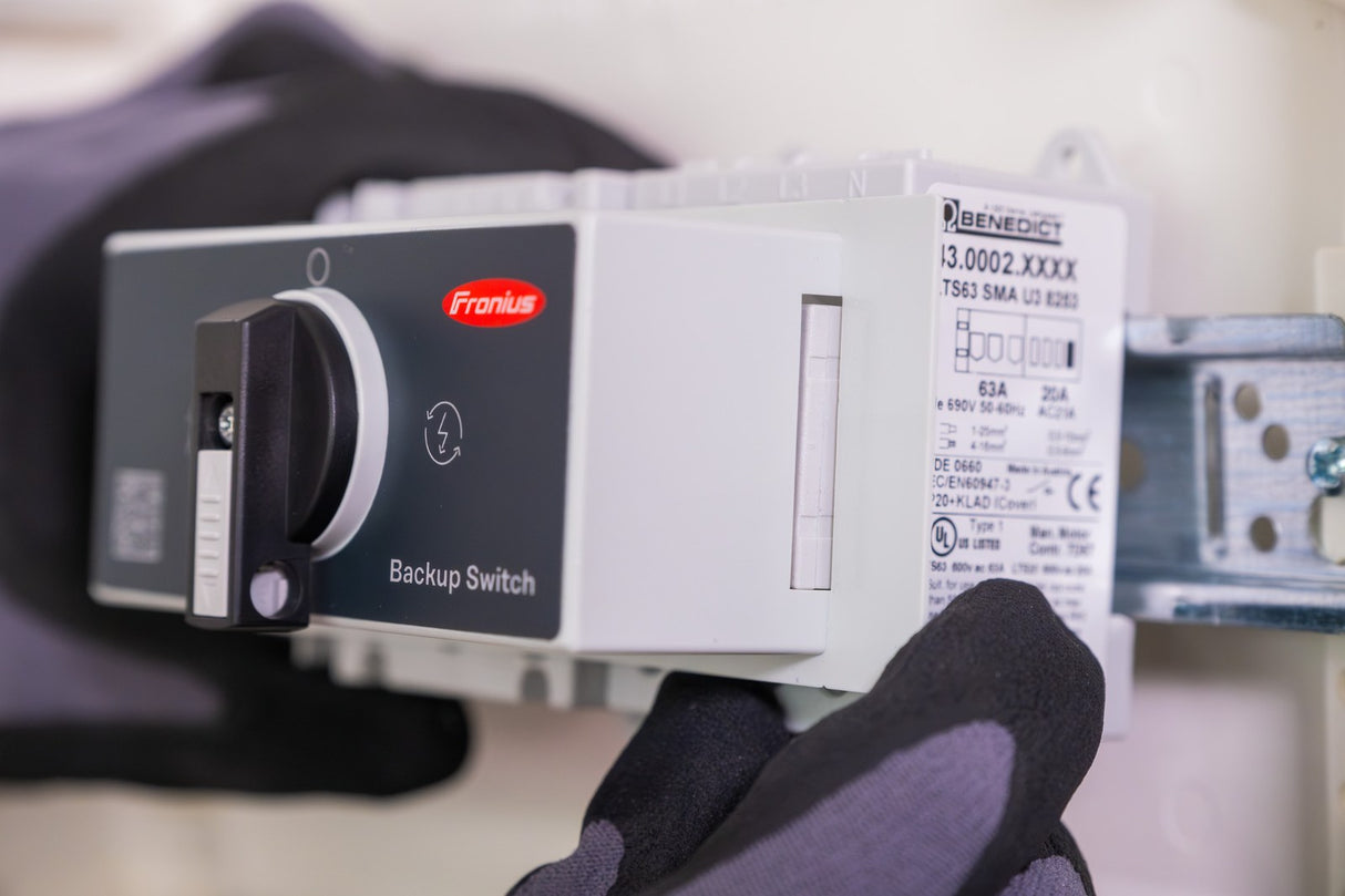 Fronius Backup Switch 63 A – Notstrom-Umschaltung für GEN24 und Verto Plus