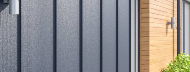 Budmat IRON Click Stehfalz-Dachpaneel – Dachansicht