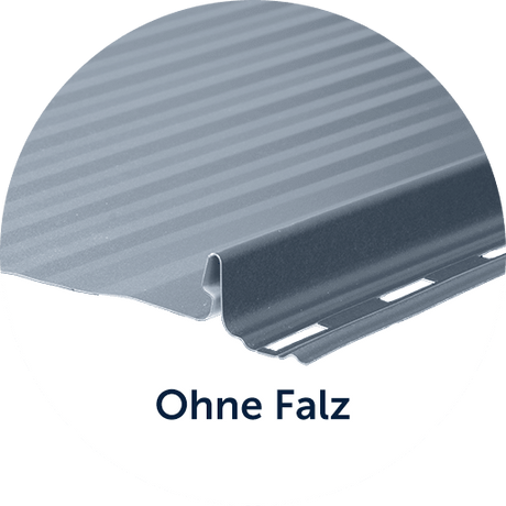 Falz-Version: ohne Falz