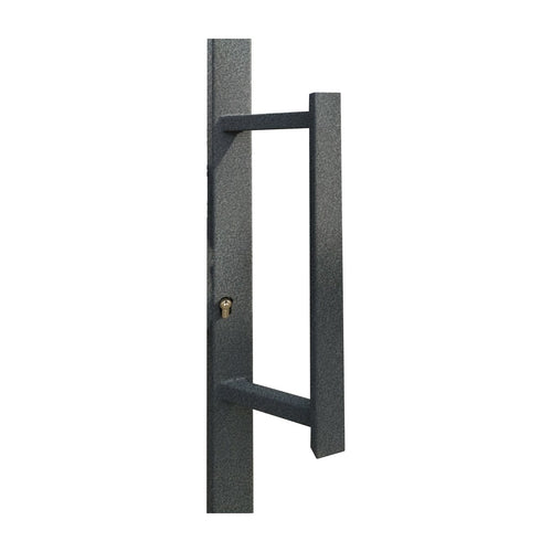 Budmat Pforte mit Türgriff (Stoßgriff)
