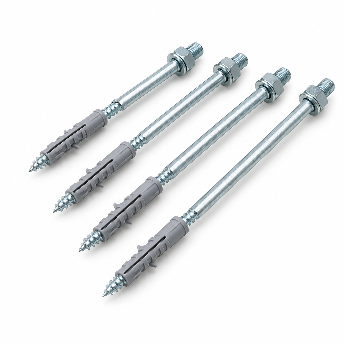 Schraube für Fallrohrschelle 12 mm mit Dübel